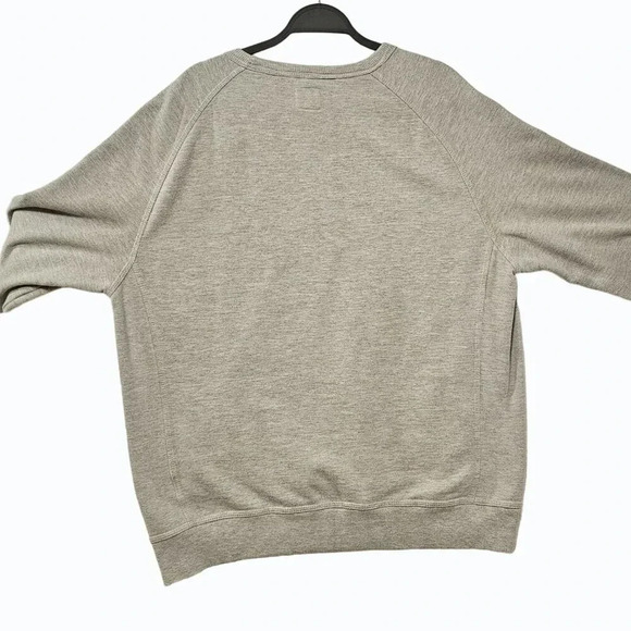 Vtg Champion Authentic Athletic Apparel Gray Embroidered Front Logo Sweatshirt - Picture 6 of 9